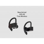 Wholesale Bluetooth 5.0 True TWS Wireless Sports Secure Ear Hook Style Headset Earbuds with Portable Charger (Black)